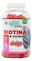 Comprar Justbio H 110 Gomitas Biotina Más Arándano Olnatura Sabor Frambuesa