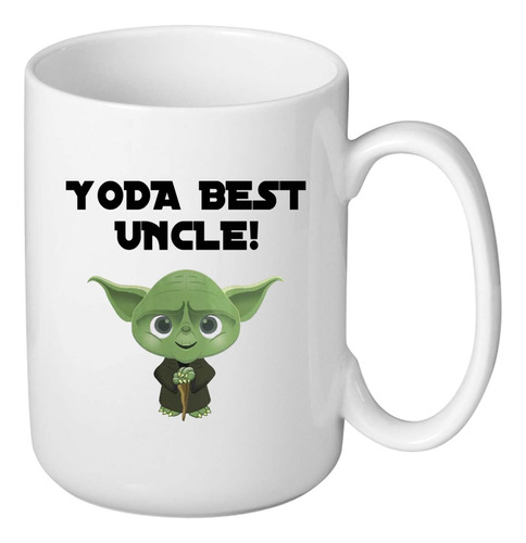 J.ehonace Yoda Best Uncle Mug, 15 Oz Novedad Tazas De Café I