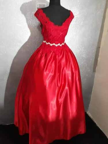 Vestido De Xv Red Rose