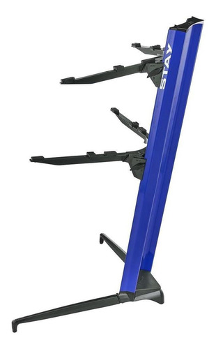 Imagem 3 de 4 de Estante Piano Stay 1200/02 Alumínio Azul Duplo