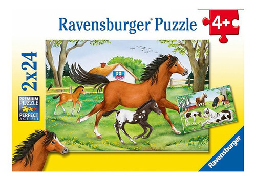 Puzzle Caballitos - 2x24