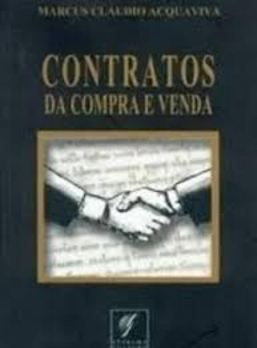 Contratos Da Compra E Venda, de Marcus Cláudio Acquaviva. Editorial Suprema Cultura, tapa mole en português