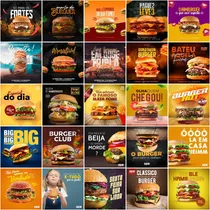 Comprar Pack 200 Artes Mídias Sociais Editáveis Em Photoshop