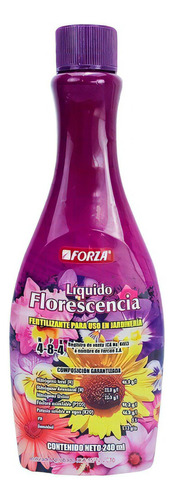 Fertilizante De Plantas Liquido Florescencia Forza X240cc