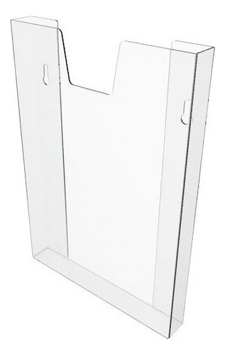 Display Porta Folha Prontuário De Parede A4 Até 100 Folhas, Sikin Transparente