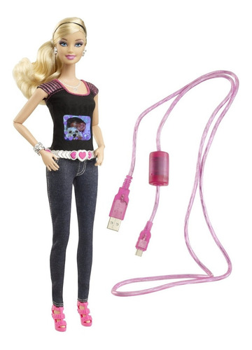 Barbie Photo Fashion Camera Doll