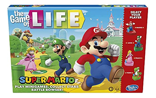 Hasbro Gaming The Game Of Life: Super Mario Edition Board Ga