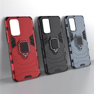 Funda Uso Rudo Con Anillo Metal Para Xiaomi Redmi Note 11 / Note 11S