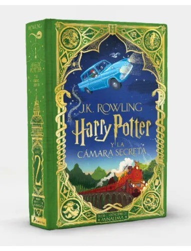 Harry Potter y La Cámara Secreta 2 J.K. Rowling Edición Minalima Tapa Dura en Español 2022