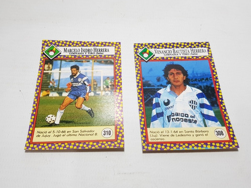 Imagen 4 de 7 de Figuritas Gimnasia Y Tiro Salta Fútbolmania 1993 Mag 58249