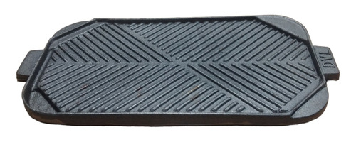 Plancha Bifera Dvl Reversible Rayada-lisa 47,5 X 26,5 Cm