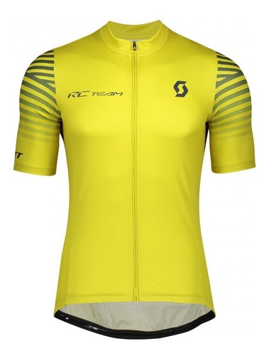 Camisa Ciclismo Scott Rc Team 10 2020 Amarelo (original)