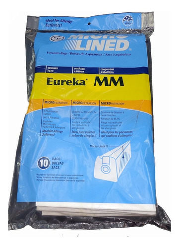 Eureka Mm Micro-forrada Mighty Mite & Sanitaire Alleraire Fi