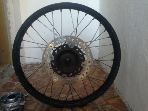 Imagem 1 de 10 de Roda Dianteira E Roda Traseira Moto Honda Xre 300 Original