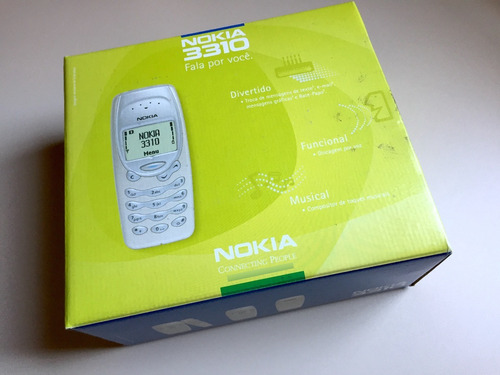 Nokia 3310 - Vintage Funcionando - Na Caixa! Raro!