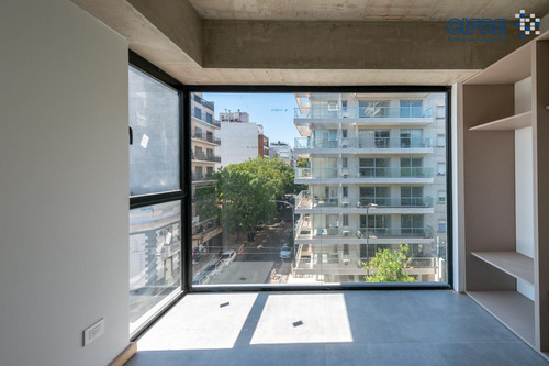Vive La Modernidad: Departamento De 2 Ambientes Con 2 Baños En Arquitectura Vanguardista.