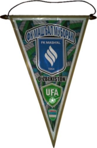 Banderin 37cm Full Color Futbol Uzbekistan Elegir Equipo Fk Mash'al Muborak Fk Mash'al Muborak