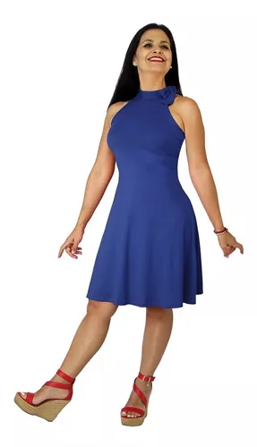 Busca vestido corto mujer azul petroleo talla m l shasa a la venta en  Mexico.  Mexico