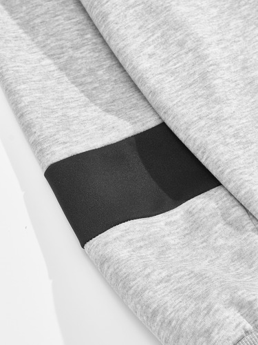 Sudadera Holgada Con Solapas Y Botones Para Hombre