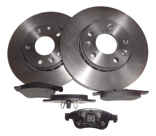 Kit De Discos Y Pastillas Para Renault Fluence 0 1.6 16v 10/