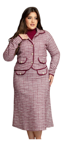 Conjunto Feminino Marilene Saia E Blazer