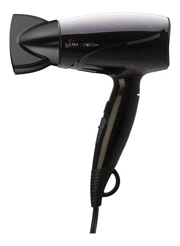 Imagen 2 de 4 de Secador de pelo GA.MA Italy Eolic Mini negro 220V - 240V
