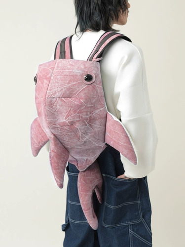 Js Nueva Mochila De Gran Capacidad Con Forma De Tiburón