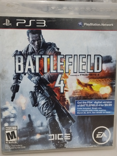 Battlefield 4 Juego Físico Para Play Station 3 Cib Ps3