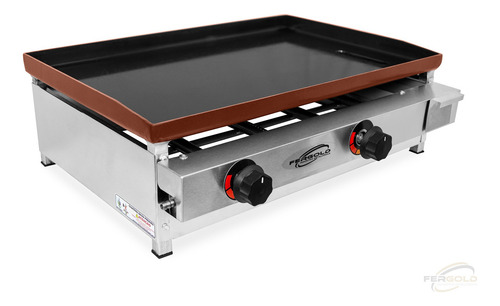 Chapa De Lanche Profissional Premium Hambúrgue Inox 40x60