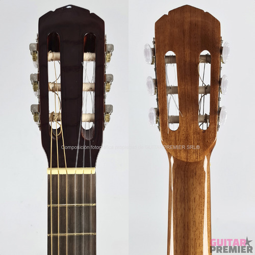 Guitarra Electrocriolla Con Corte Negro Tensor Manual Pua Gp