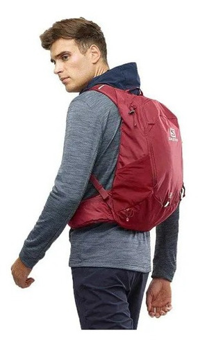 Mochila Salomon Trailblazer de 30 litros roja