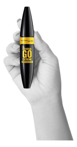 Máscara De Pestañas Maybelline The Colossal Go Extreme Black