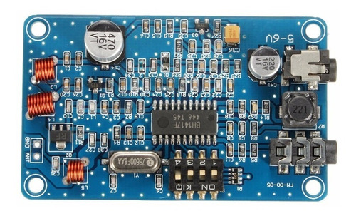 Módulo Transmisor Fm Estéreo 88 - 108 Mhz 0.5w