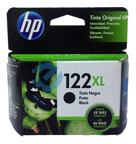 Cartucho Hp 122xl Negro Original Ch563hl Nuevo Verificable