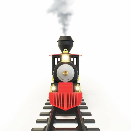 Imagen 3 de 6 de Tren Motorizado Luces Sonido Efecto Humo 18 Piezas, Bestoys