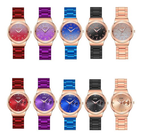 Cdybox Wholesales 10 Pack Hombres Mujeres Vestido Reloj Anal