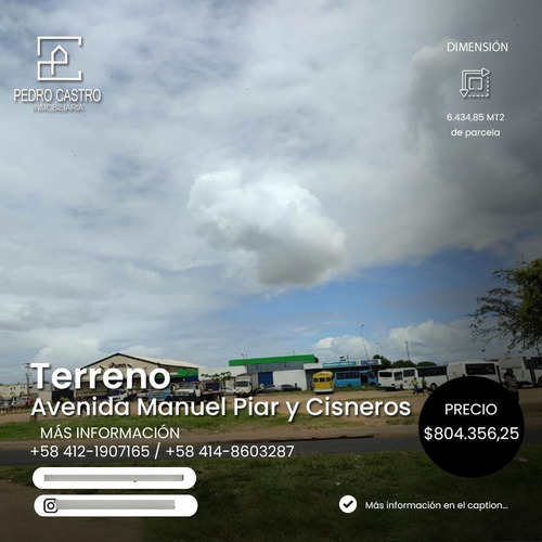 Imagen 1 de 3 de Tu Inmobiliaria Vende Terreno Entre Avenida Manuel Piar Y Avenida Cisneros. Puerto Ordaz, Venezuela. #oportunidad #terreno #ventaterreno #puertoordaz #sanfelix #tuinmobiliaria