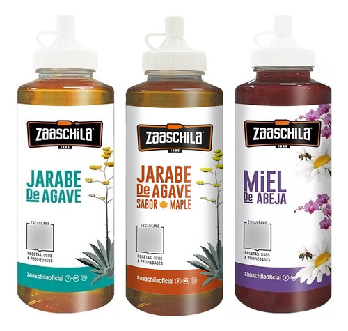 Endulzante Zaaschila 3 Pack