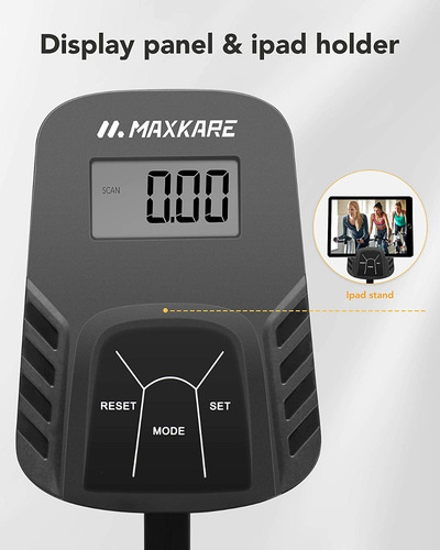 Maxkare Bicicleta Estática Reclinable Cardio Ejercicio Casa