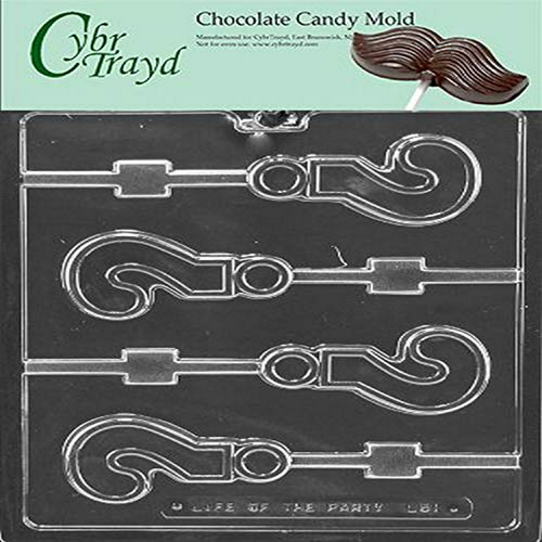 Molde - Cybrtrayd L051 Lolly Letters And Numbers Chocolate C