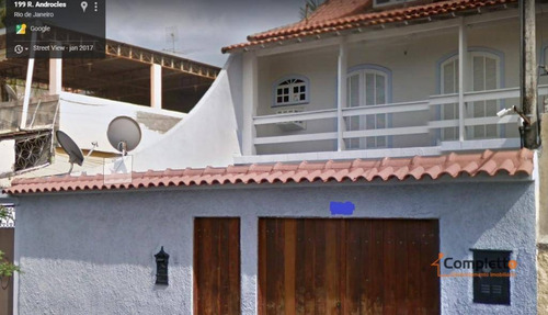 Imagem 17 de 19 de Imóvel - Casa Com 3 Dormitórios + Kitinetes À Venda, 128 M² Por R$ 500.000 - Curicica. - Ca0140