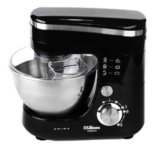 Batidora De Pie Liliana Turbobat Ab914 Negra Color Negro Frecuencia 50 Hz x 60 Hz