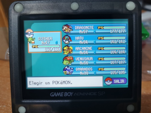 Pokémon Rojo Fuego Gameboy Advance Español Pikachu Nintendo