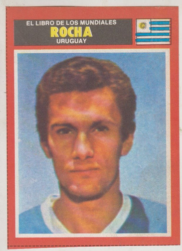 Uruguay Futbol Peñarol Pedro Virgilio Rocha Tarjeta De 1974 