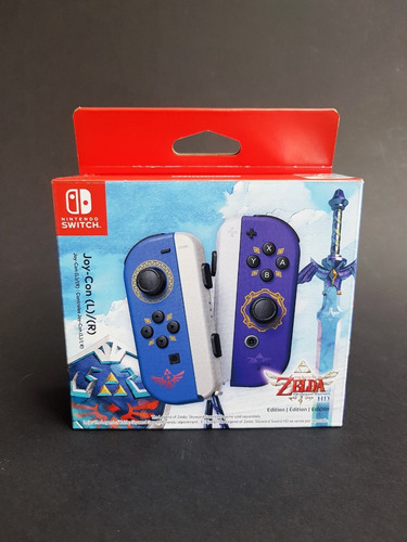 Set de control joystick inalámbrico Nintendo Switch Joy-Con (L)/(R) Neón the legend of zelda skyward sword hd edition