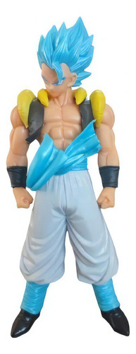 Muñeca Dragon Ball Z - Gogeta Super Saiyan, tamaño grande, color azul