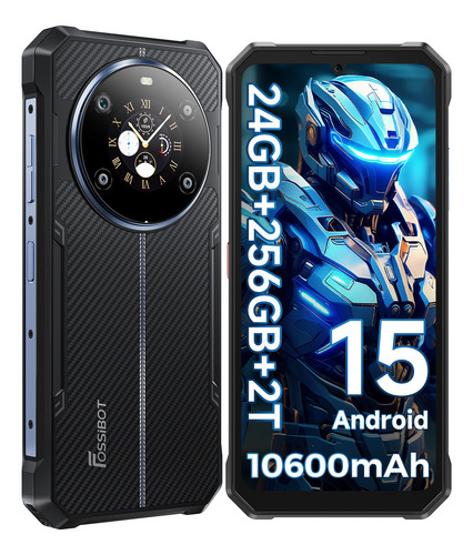 Fossibot F109s Dual Sim 256 GB ROM Azul 24 GB RAM