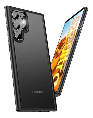 Forro Humo Para Samsung Galaxy S22 Ultra Mate Antihuellas