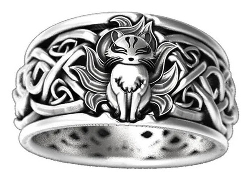 Anillo Para Hombre Modelo Zorro 9 Colas