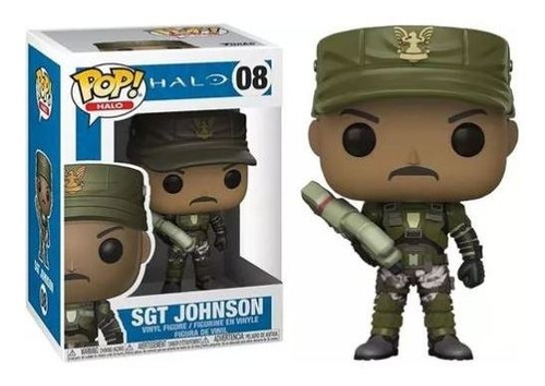 Funko Pop Halo 8 - Sgt Johnson